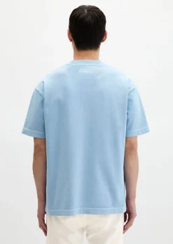 T-Shirt loose aus schwerem Bio-Baumwoll-Jersey