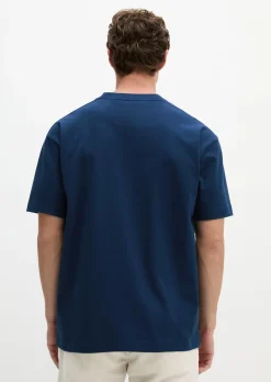 T-Shirt loose aus schwerem Bio-Baumwoll-Jersey
