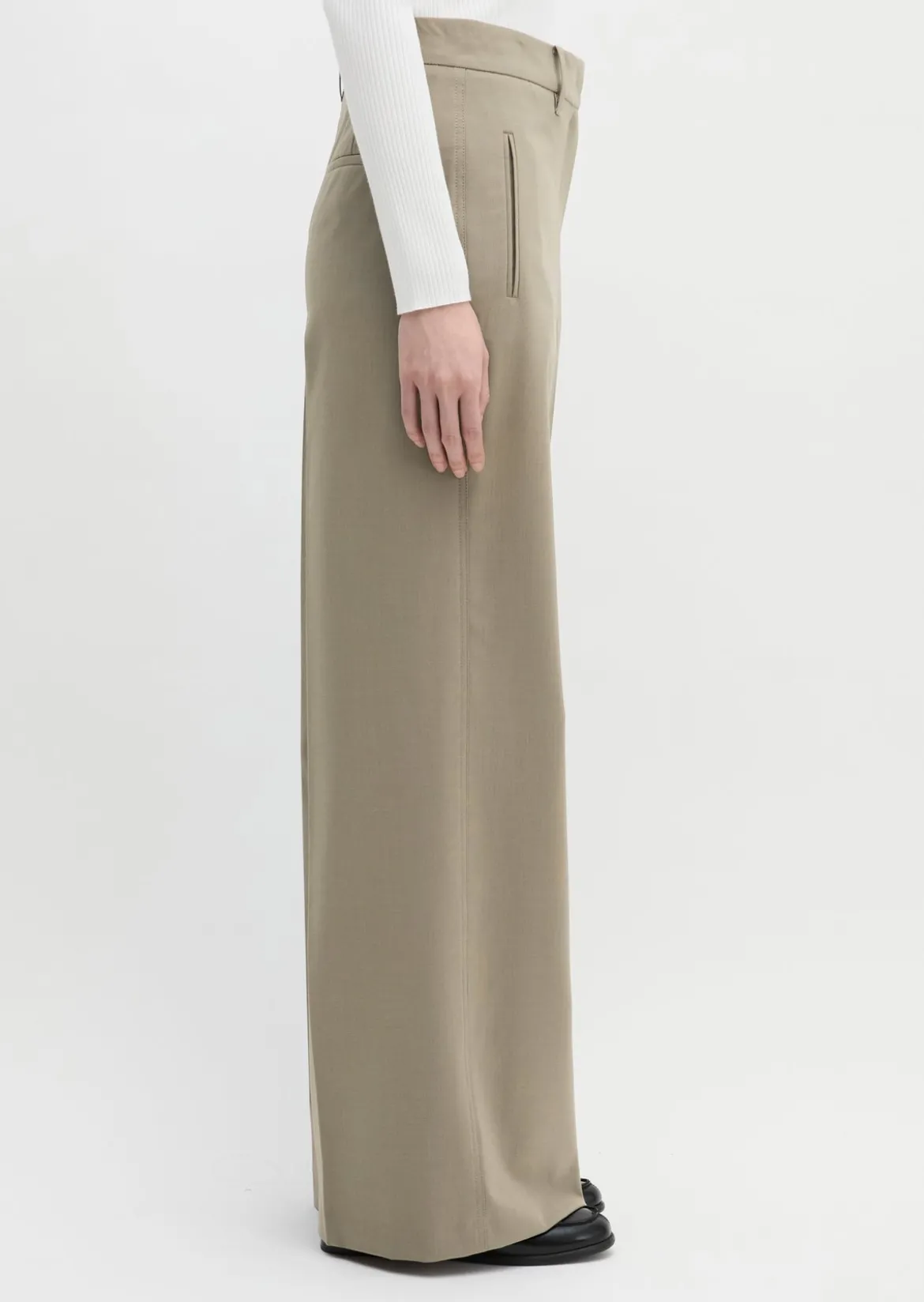 Anzughose DFB Travel Collection aus Wool-Stretch