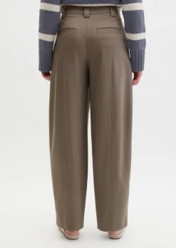 Anzughose im Barrel-Stil tapered aus Premium TENCEL™ Lyocell