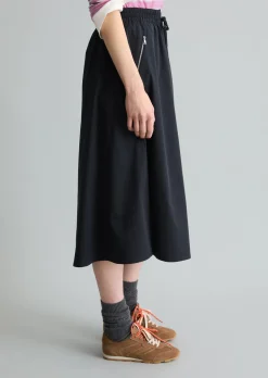 Ausgestellter Rock aus Organic-Cotton-Mix-Stretch