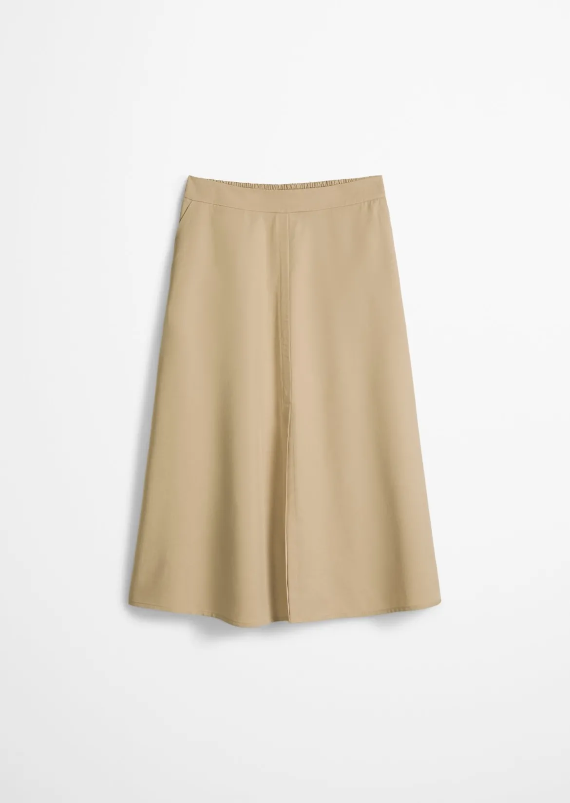 Ausgestellter Rock aus TENCEL™ Lyocell