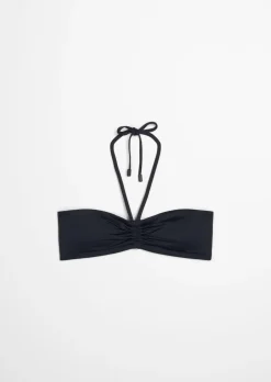 Bandeau-Bikini-Top aus recyceltem Material