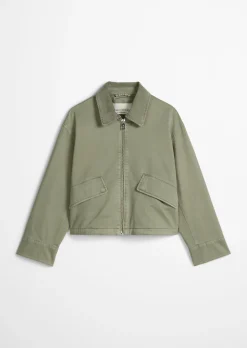 Barnjacket regular garment-dyed aus Organic Cotton-Twill