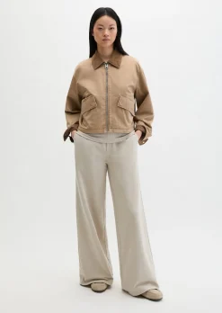 Barnjacket regular garment-dyed aus Organic Cotton-Twill