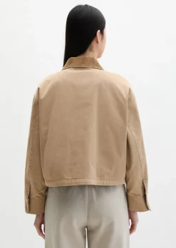 Barnjacket regular garment-dyed aus Organic Cotton-Twill