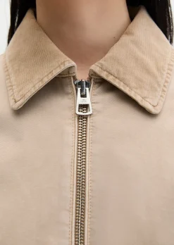 Barnjacket regular garment-dyed aus Organic Cotton-Twill