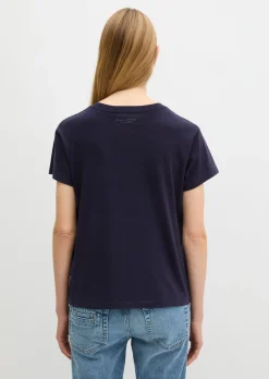 Basic-T-Shirt loose aus Organic Cotton