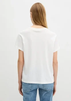 Basic-T-Shirt loose aus Organic Cotton