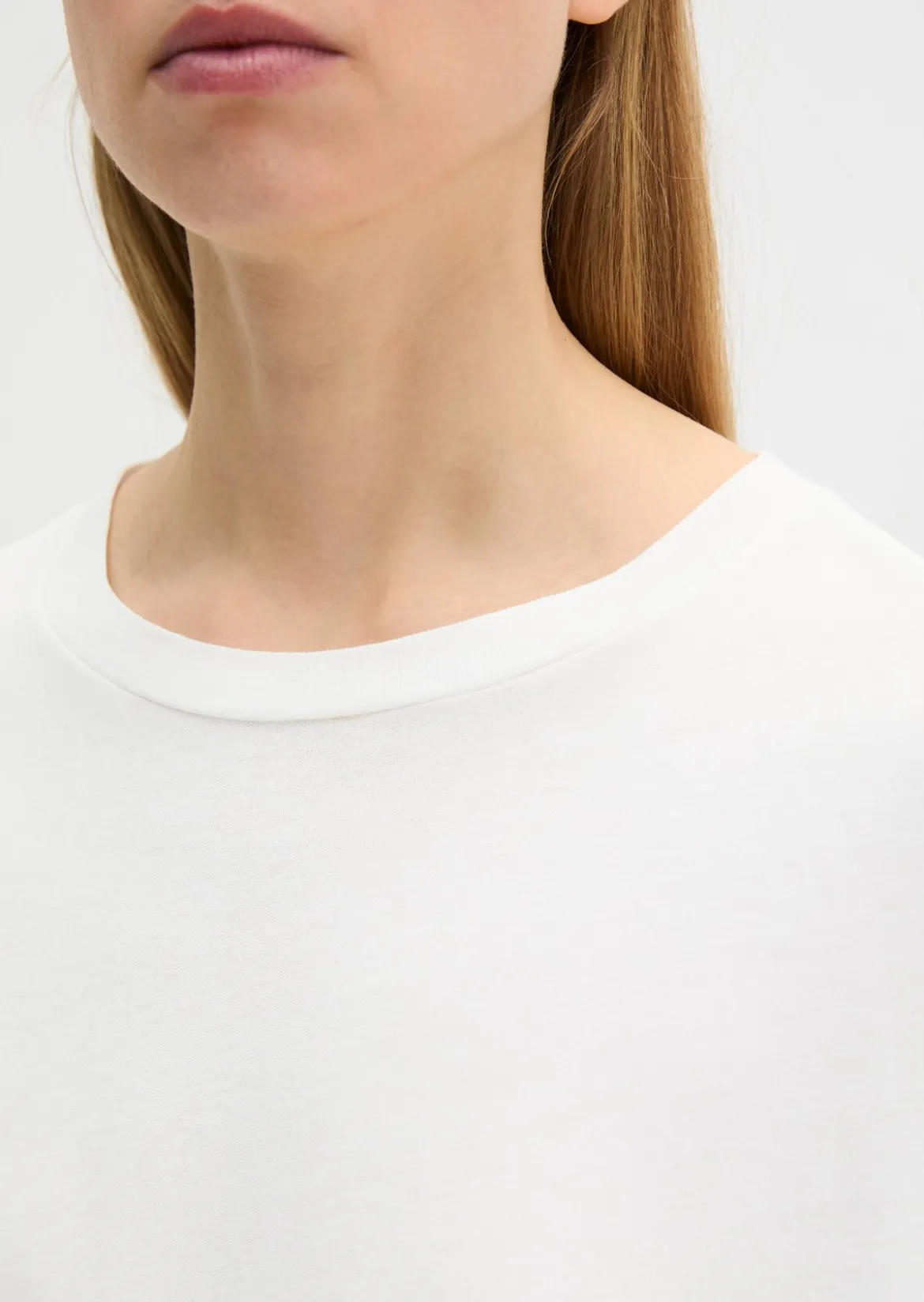 Basic-T-Shirt loose aus Organic Cotton