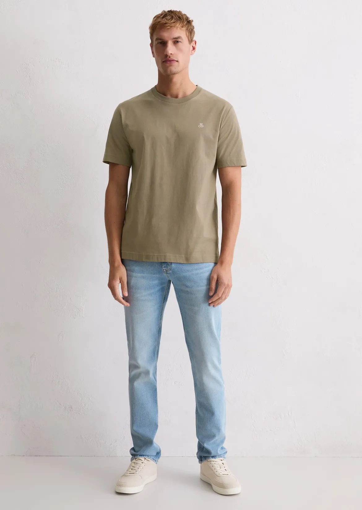 Basic-T-Shirt regular aus reiner Bio-Baumwolle