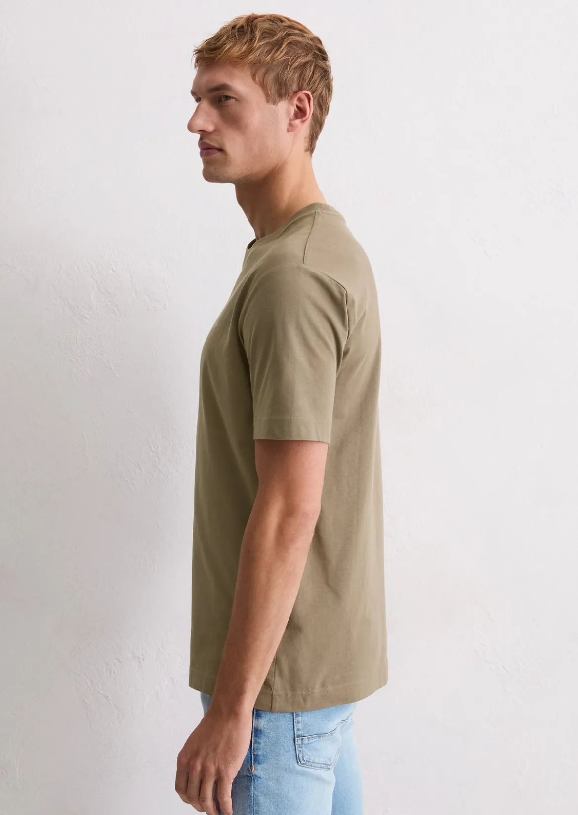 Basic-T-Shirt regular aus reiner Bio-Baumwolle
