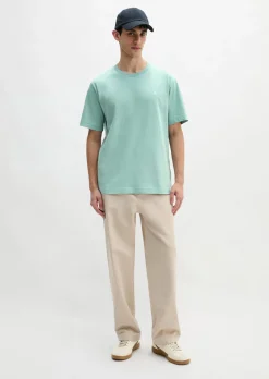 Basic-T-Shirt regular aus reiner Bio-Baumwolle