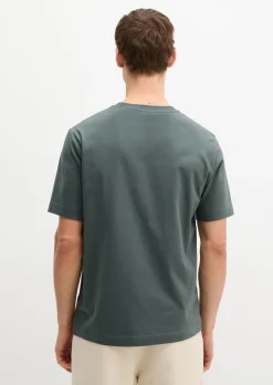 Basic-T-Shirt regular aus reiner Bio-Baumwolle