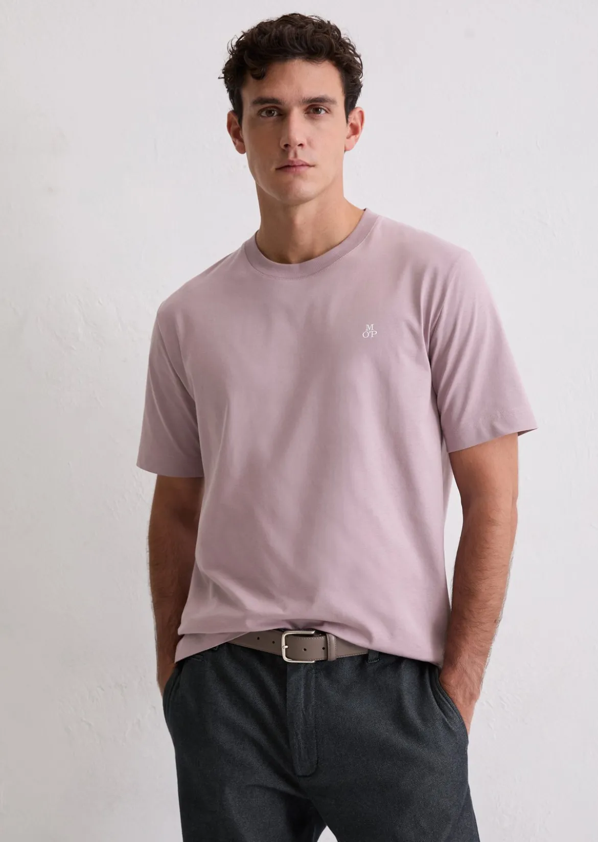 Basic-T-Shirt regular aus reiner Bio-Baumwolle