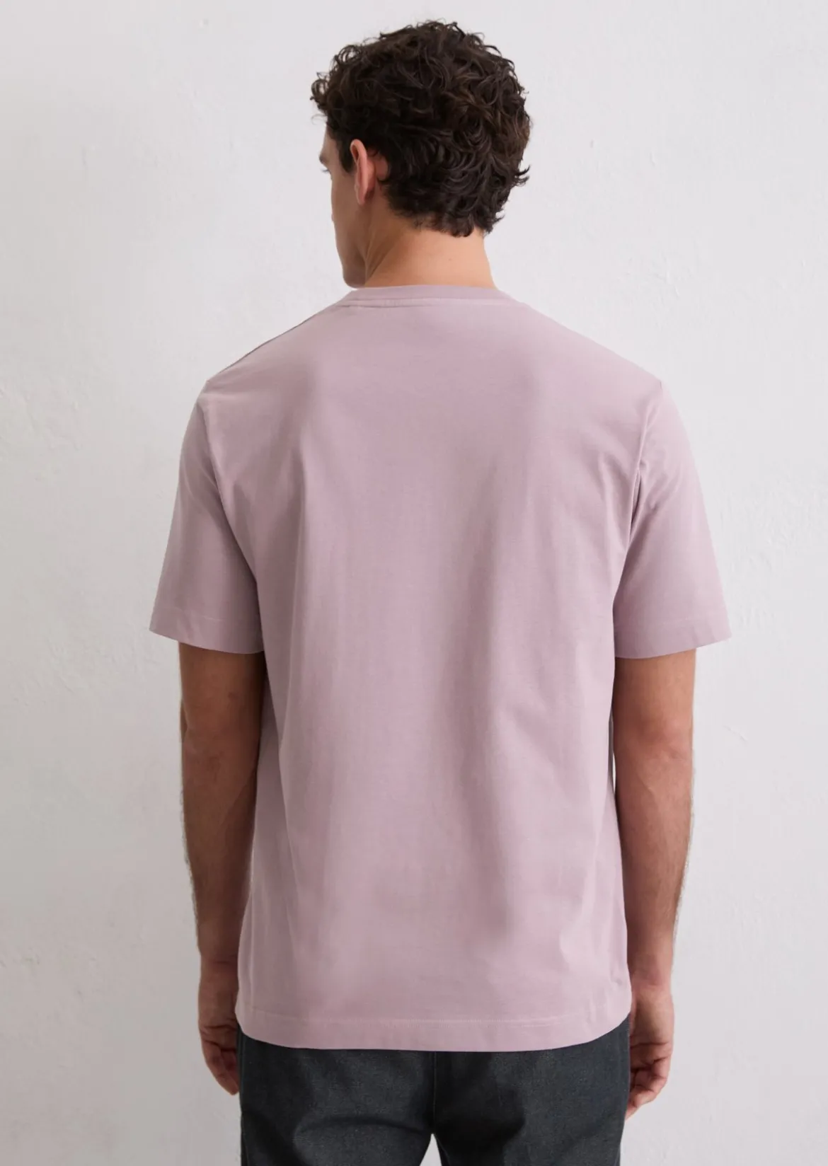 Basic-T-Shirt regular aus reiner Bio-Baumwolle