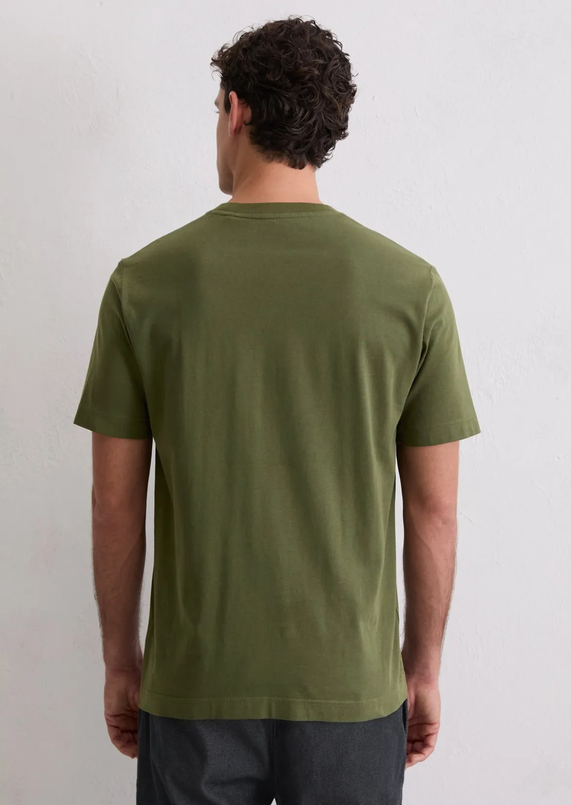 Basic-T-Shirt regular aus reiner Bio-Baumwolle
