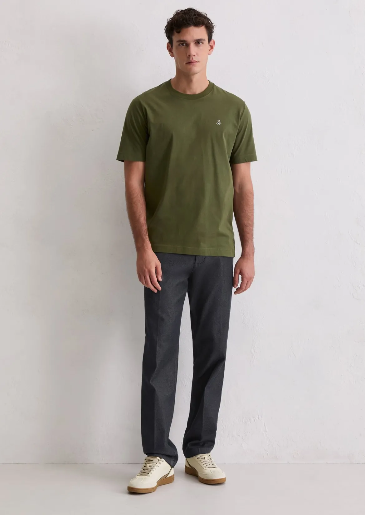 Basic-T-Shirt regular aus reiner Bio-Baumwolle
