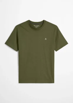 Basic-T-Shirt regular aus reiner Bio-Baumwolle