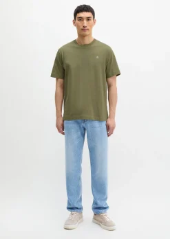 Basic-T-Shirt regular aus reiner Bio-Baumwolle