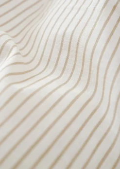 Bettwäsche-Set Model Classic Fine Stripe aus reiner Bio-Baumwolle