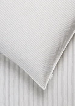 Bettwäsche-Set Model Classic Fine Stripe aus reiner Bio-Baumwolle