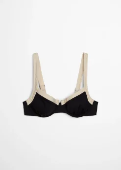 Bikini-Top mit Bügel aus recyceltem Material