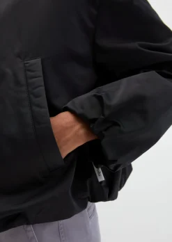 Blouson im Aviator-Stil regular cropped aus recyceltem Polyester