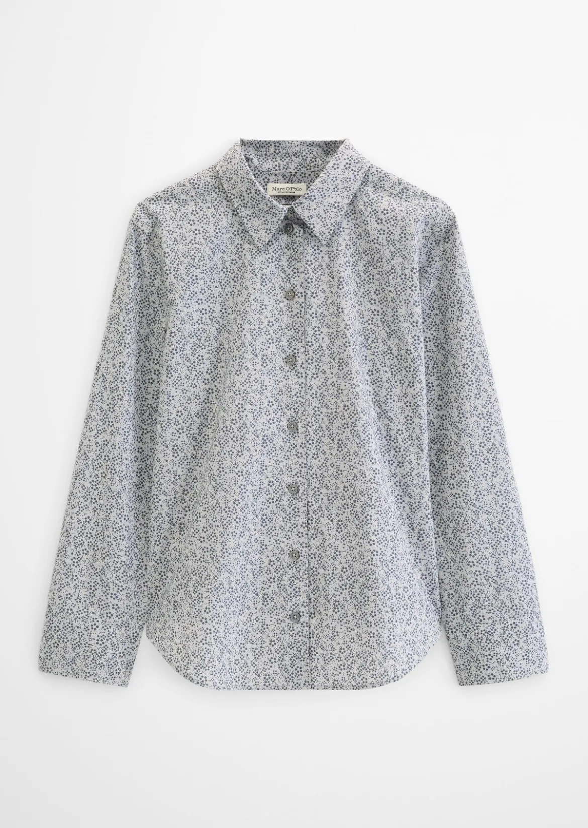 Bluse A-Shape aus Papertouch-Popeline