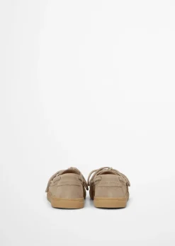 Bootsschuh Model Kara aus weichem Veloursleder