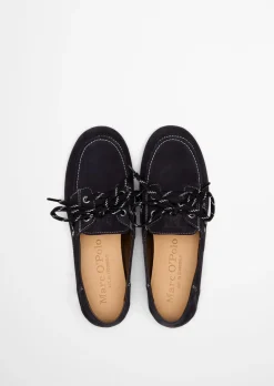 Bootsschuh Model Siana aus weichem Veloursleder