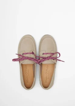 Bootsschuh Model Siana aus weichem Veloursleder