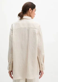 Boyfriend-Bluse loose aus TENCEL™ Modal