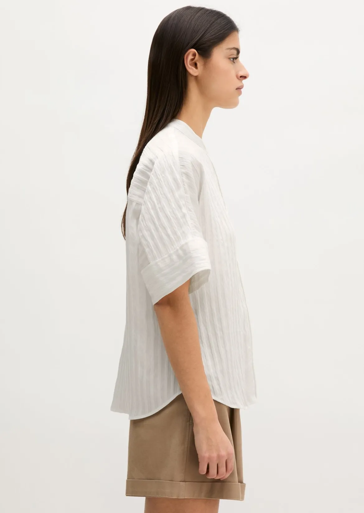 Boyfriend-Bluse regular aus TENCEL™ Modal