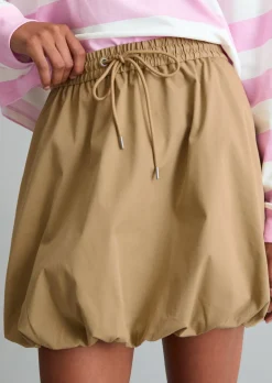 Bubble-Skirt A-Shape aus Organic-Cotton-Mix-Stretch