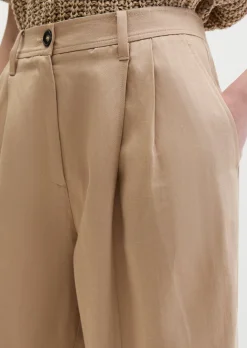 Bundfaltenhose relaxed aus TENCEL™ Lyocell