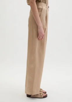 Bundfaltenhose relaxed aus TENCEL™ Lyocell