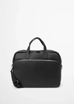 Business-Bag aus einer Lederalternative aus recyceltem Polyester