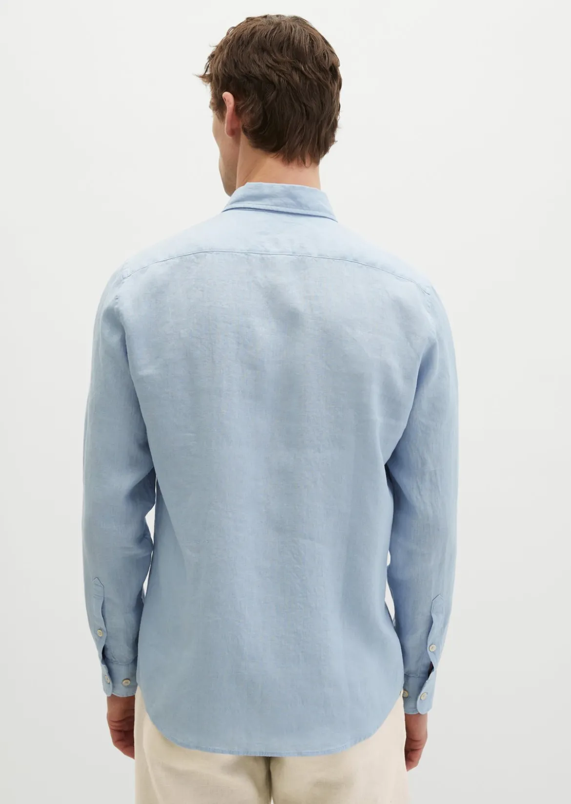 Button-Down-Hemd shaped aus reinem Leinen