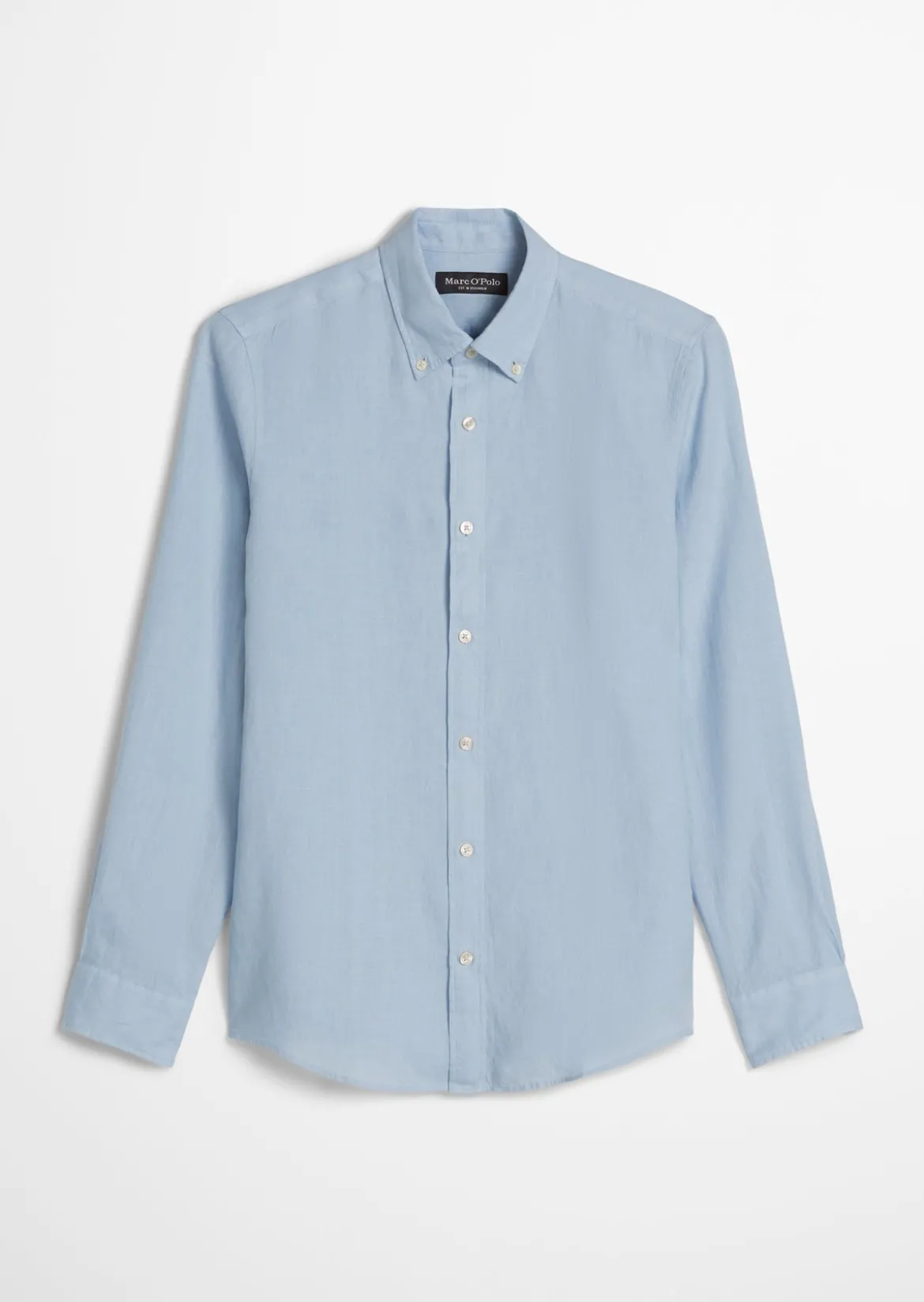 Button-Down-Hemd shaped aus reinem Leinen