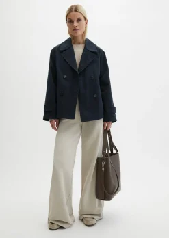 Cabanjacke relaxed garment-dyed aus Organic Cotton-Twill