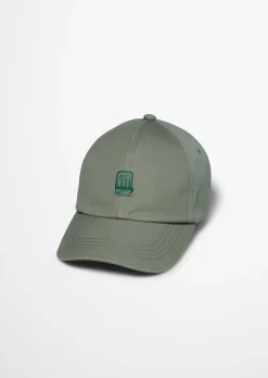 Cap aus Organic Cotton-Twill