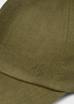 Cap aus reinem Leinen
