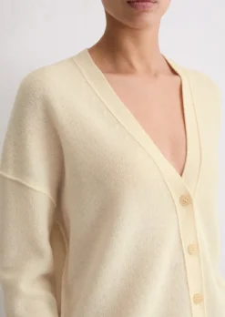 Cardigan oversized aus flauschiger Lambswool