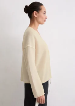 Cardigan oversized aus flauschiger Lambswool