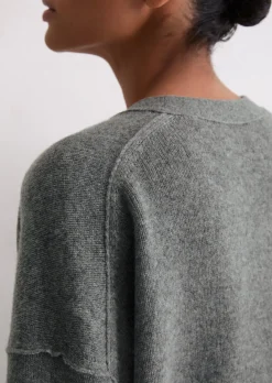 Cardigan oversized aus flauschiger Lambswool