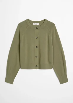 Cardigan oversized aus reinem Baumwollgarn
