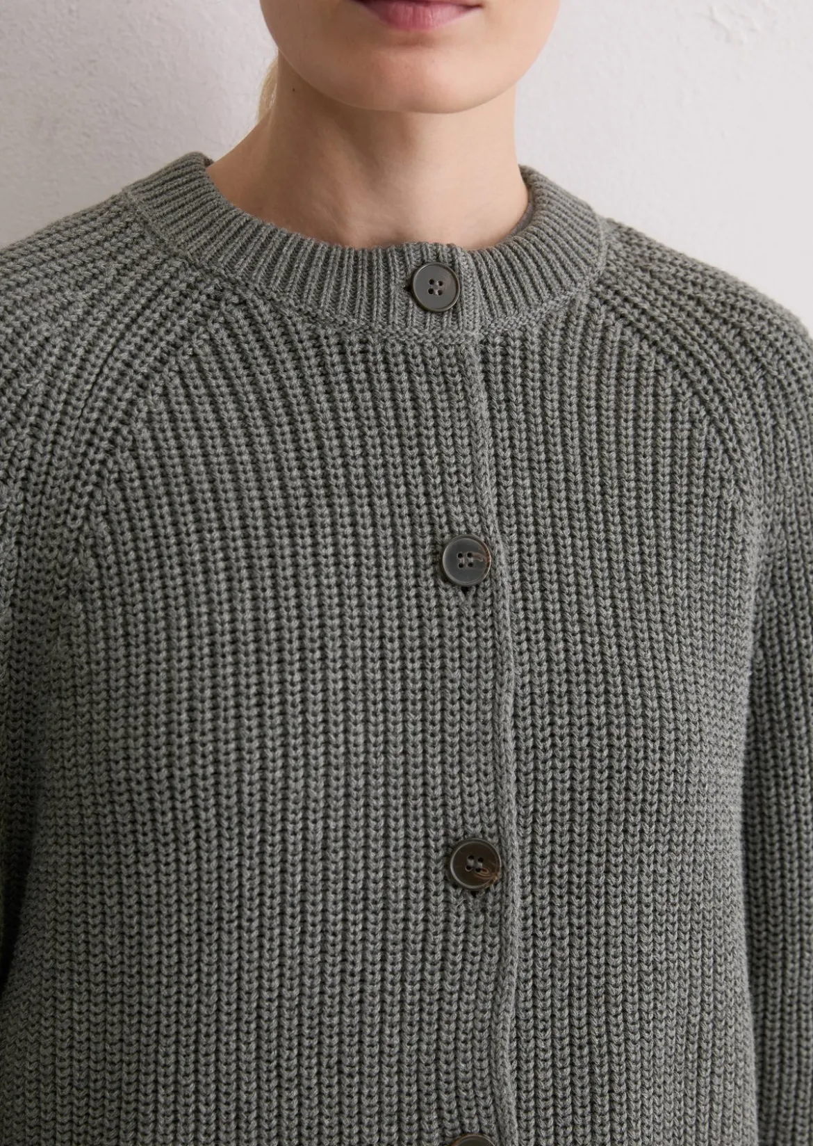 Cardigan regular aus Organic Cotton