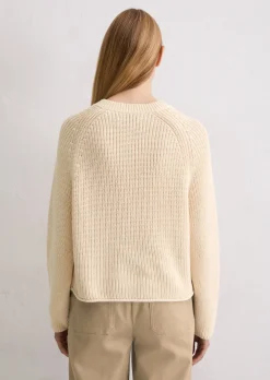 Cardigan regular aus Organic Cotton