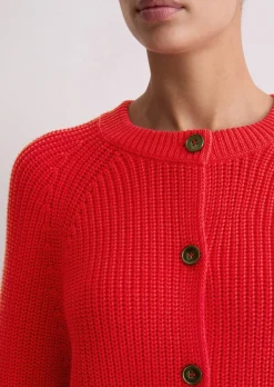 Cardigan regular aus Organic Cotton